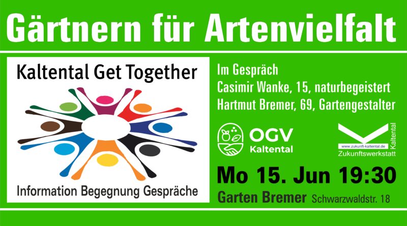 15. Kaltental Get Together – Gärtnern für Artenvielfalt